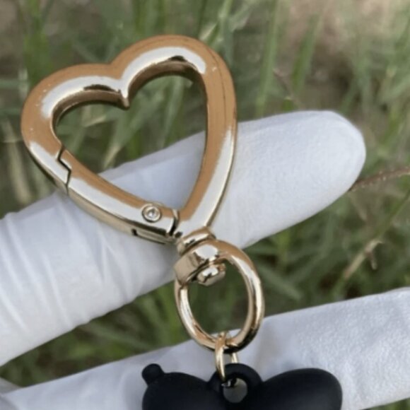 Black Poodle Dog Keychain – Adorable & Stylish Accessory for Bags or Keys - Picture 3 of 3